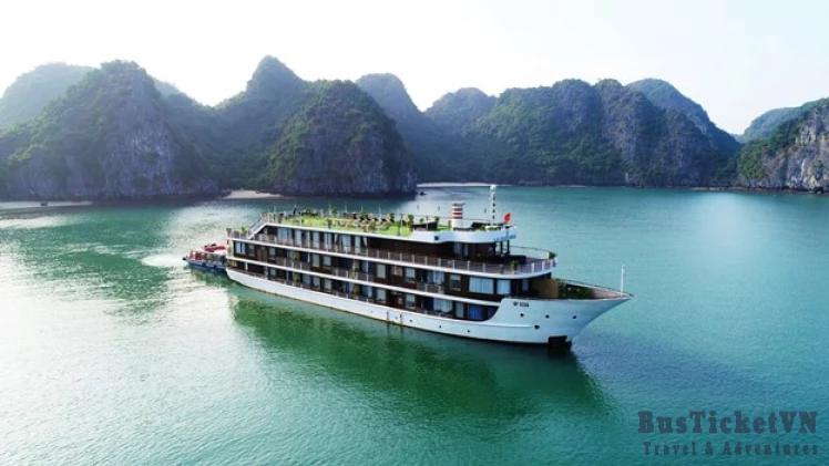 Halong Bay 2 Days on Lacasta Regal Cruise - Vietnam Cruise & Travel Experiences | BusTicketVN - Slide 1
