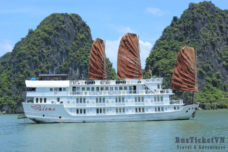 Paloma Cruise - Vietnam Cruise & Travel Experiences | BusTicketVN - Slide 1