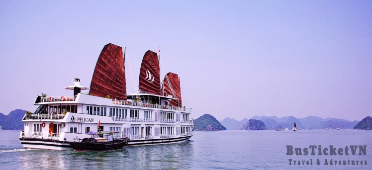 Pelican Cruise - Vietnam Cruise & Travel Experiences | BusTicketVN - Slide 1