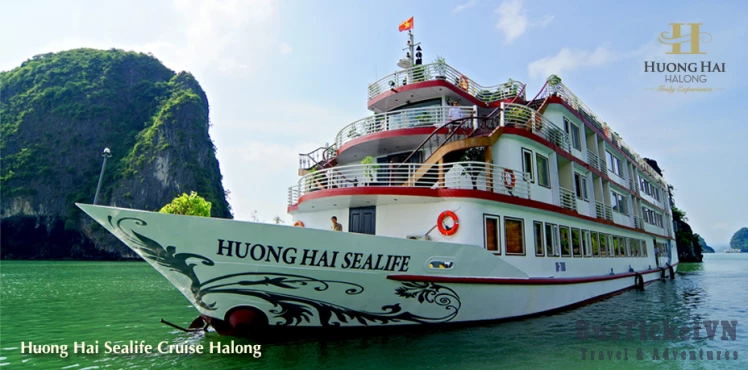 Huong Hai SeaLife Cruise - Vietnam Cruise & Travel Experiences | BusTicketVN - Slide 1