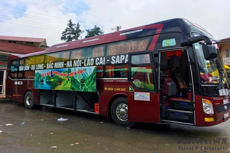 Sapa to Halong bay sleeping bus - Slide 5